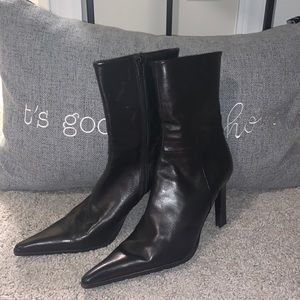 Black Vera Cuoio Made in Italy Boots